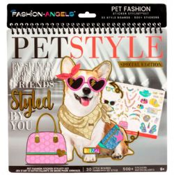 FASHION ANGELS - JEU D'ART D'AUTOCOLLANTS DE MODE POUR ANIMAUX